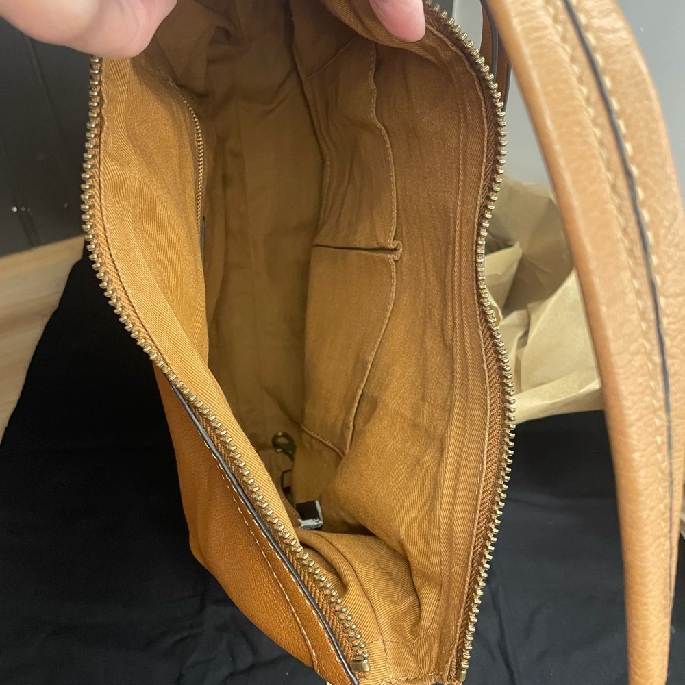 Frye Tan Leather Hobo Bag - Picture 12 of 15